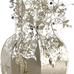 One of DWR's New Products. Vase made by Tord Boontje. (The same guy who created the tattoos featured in #1104).