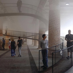 Transsolar & Tetsuo Kondo Architects’ "Cloudscape," at the Venice Biennale Architecture Exhibition - directed by Kazuyo Sejima. Part of Architect Magazine's Venice Beinnale review.