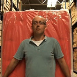 Watch BedsonsforBeds attempt to set the World Record for Mattress Dominoes.