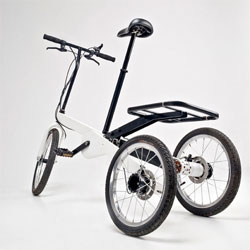 An electric tricycle, the Vienna Bike by Valentin Vodev.