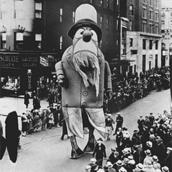 A look at vintage character balloons from the Macy's Thanksgiving Day Parade's long legacy...