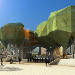 Peruvian Pavilion for the Expo Shanghai 2010. (Thesis project) 