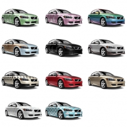Starting on April 7, you can get your Volvo C30 with one out of 20 different patterns. If you live in Sweden that is.