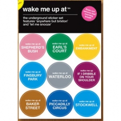 take a disco nap on the tube without fear.  just label yourself and your commuter comrades will give you a wakeup call when you hit the right stop.