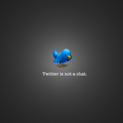 One wallpaper for the addicted to the social network Twitter!