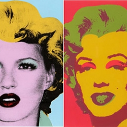 A new show opening in London on August 10th pins Andy Warhol up against Banksy.