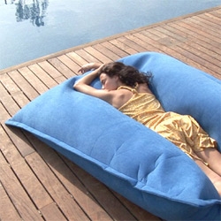 The latest in the beanbag realm are recycled Waste ~ using automotive interiors and all handmade in spain.