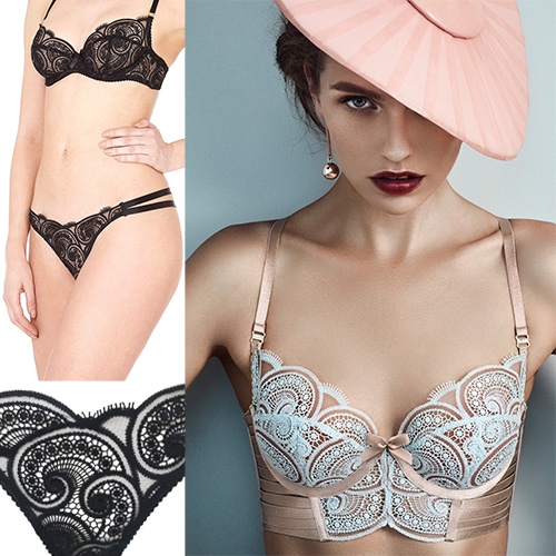 Babylikestopony Nami Bordelle Lingerie Collection - inspired by the sea and waves.
