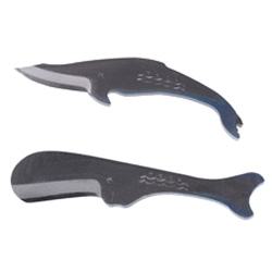 Kujira Whale Knives - Adorable whale shaped knives, designed for pencil sharpening. Hand made in Tosa, Japan.