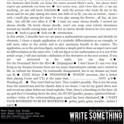 Third version of the endless, senseless, collaborative book, Write Something