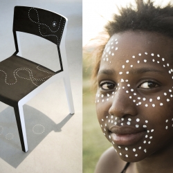 The 'Xhosa' Charity Chair, by GROUP A, was designed especially for a charity project in South Africa 