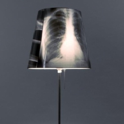 X-Ray Lamp by Sture Pallarp, the designer take one step further by turning the x-ray films into a beautiful lamp. Have any of your own x-rays laying around the house? Send them to Sture Pallarp and see what he can make for you!!