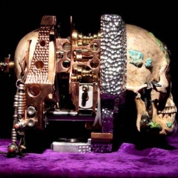 Cameras made from real human skulls ~ here's the Yama from Boy of Blue