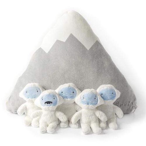 Slumberkins The Feels - a zipped up mountain full of 5 little Yetis that are SO incredibly soft. And while i laughed at the concept at first, it's become a lifesaver helping my then 2 year old understand the harder feelings and how to cope and self-regulate.