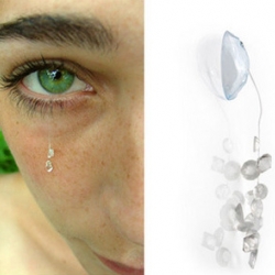 Erin Larenbeek's amazing concept of eye jewelry!