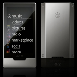 Microsoft introduces their new sexy Zune HD coming this Fall.
